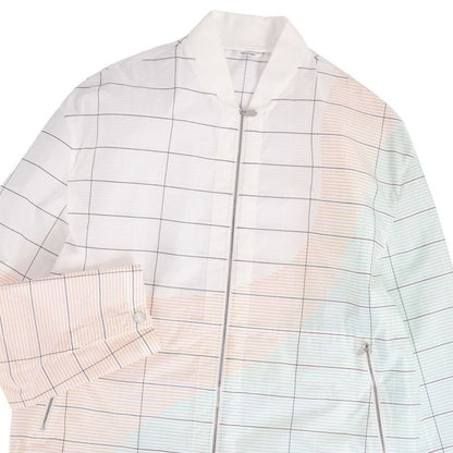 Hermes Jacket Zip Up Check Po