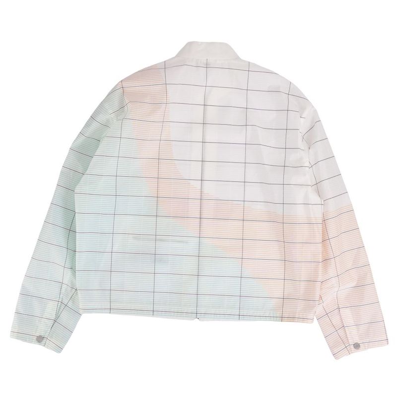 Hermes Jacket Zip Up Check Po