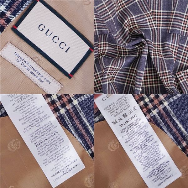Gucci Jacket Tailored Check