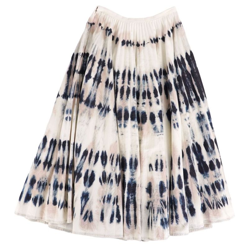 Dior Long Skirt Cotton Denim