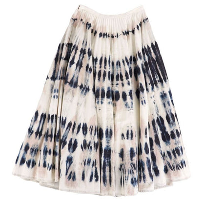 Dior Long Skirt Cotton Denim