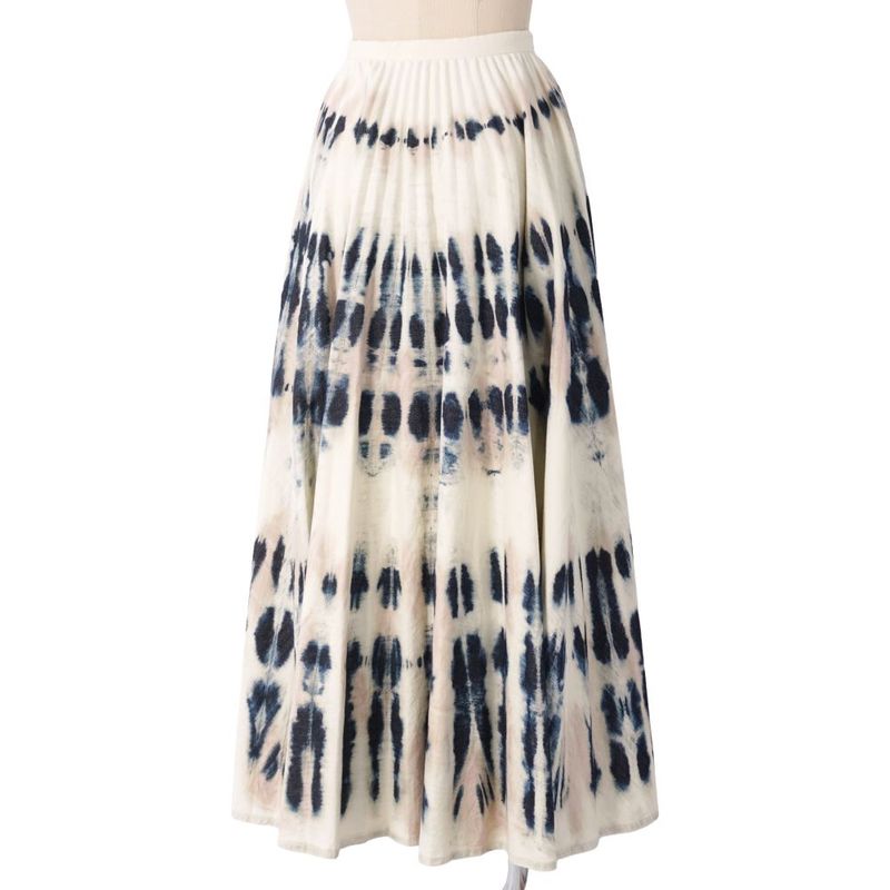 Dior Long Skirt Cotton Denim