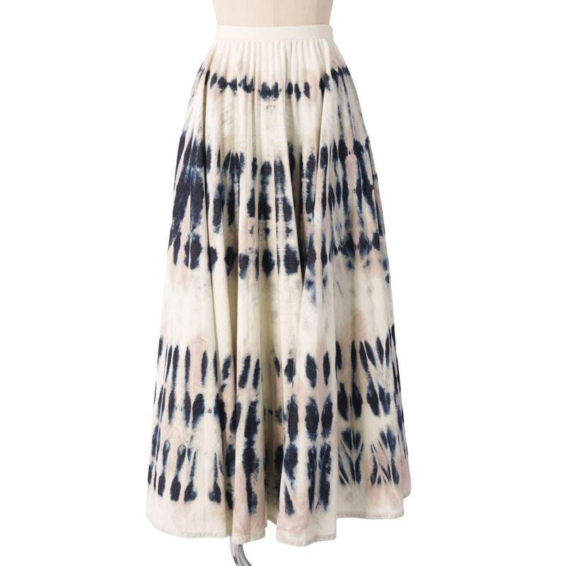 Dior Long Skirt Cotton Denim