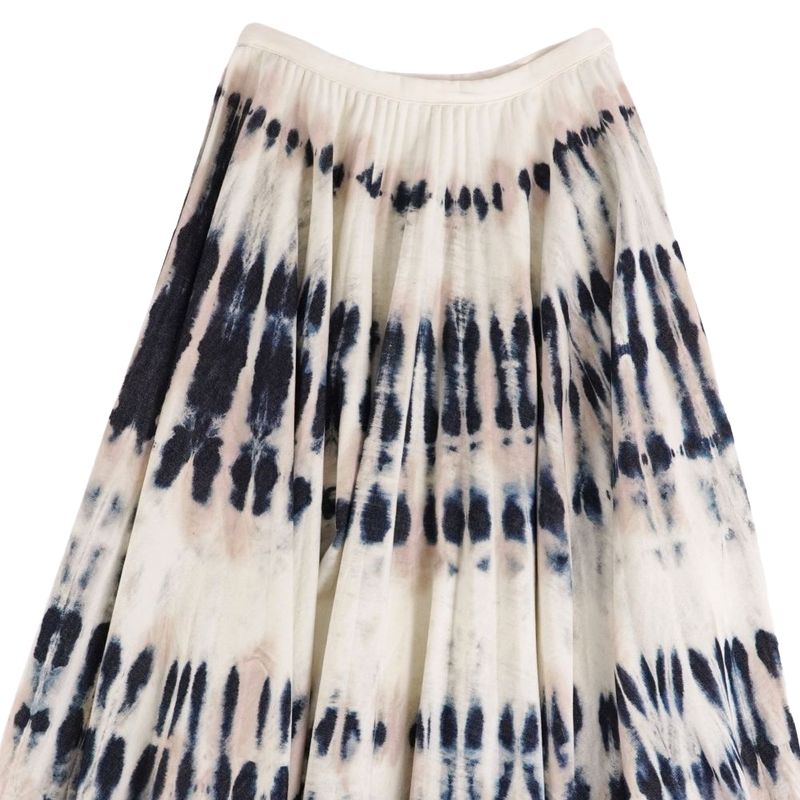 Dior Long Skirt Cotton Denim