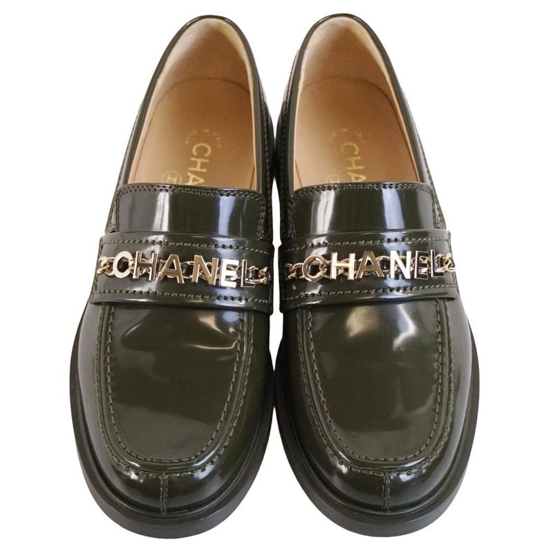 Chanel Loafers 22K Moccasins Logo