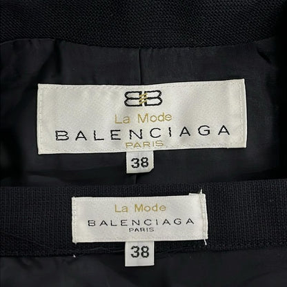 Balenciaga BB Skirt Set Dark Navy