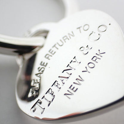 Tiffany & Co. 925 Heart Charm Key Ring