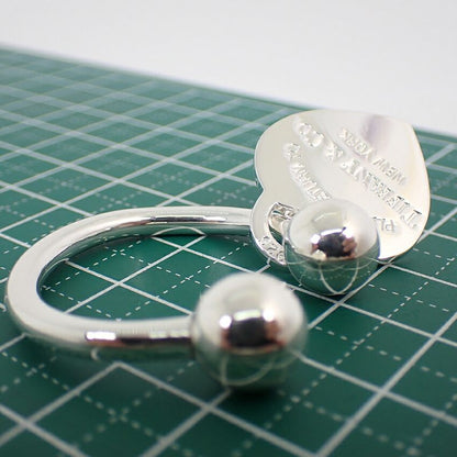 Tiffany & Co. 925 Heart Charm Key Ring