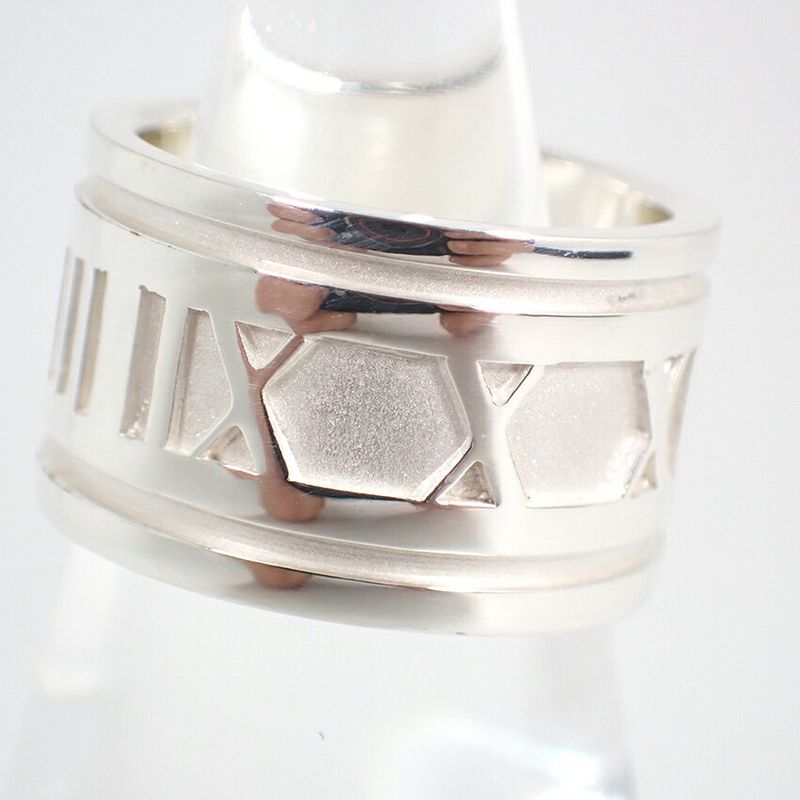 Tiffany & Co. 925 Atlas Wide Ring