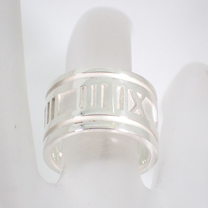 Tiffany & Co. 925 Atlas Wide Ring