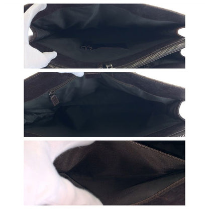 Gucci GG Supreme Canvas Leather Business Bag Handbag