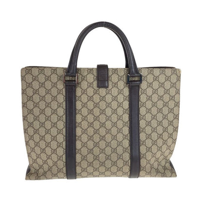 Gucci GG Supreme Canvas Leather Business Bag Handbag