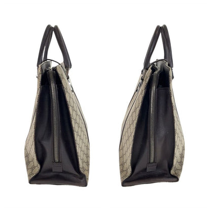 Gucci GG Supreme Canvas Leather Business Bag Handbag
