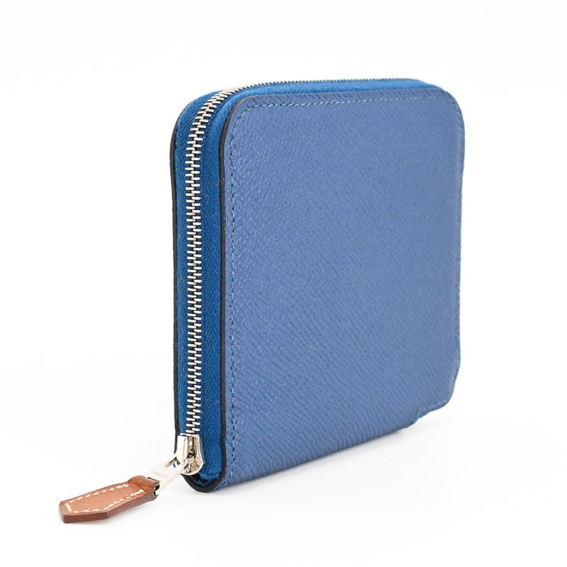 Hermes Compact Wallet Azap Silk Bour De Brus