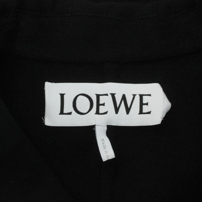 Loewe Wool Cashmere Short Coat Double 34 Black