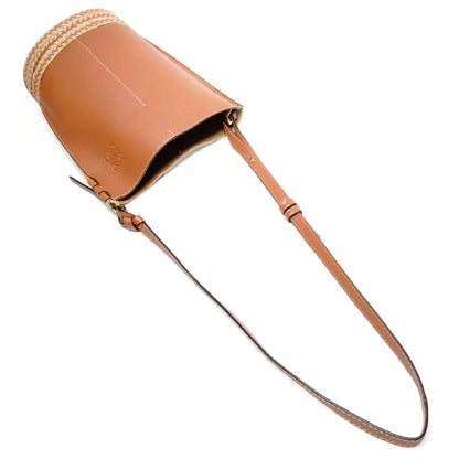 Loewe Shoulder Bag Gate Bucket Anagram Leather