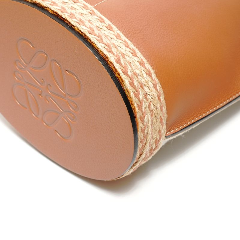 Loewe Shoulder Bag Gate Bucket Anagram Leather