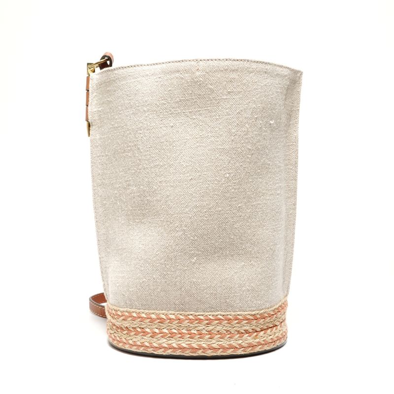 Loewe Shoulder Bag Gate Bucket Anagram Leather