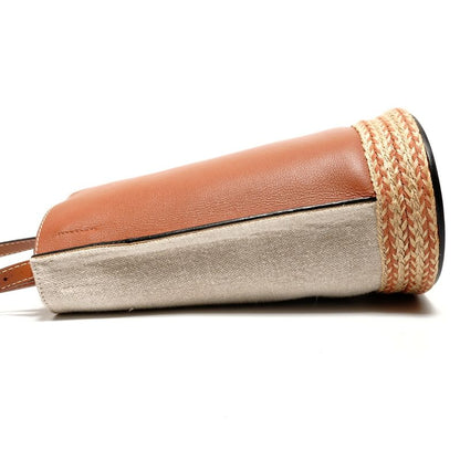 Loewe Shoulder Bag Gate Bucket Anagram Leather