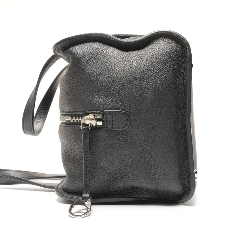 Chanel Handbag Leather Black
