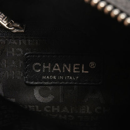 Chanel Handbag Leather Black