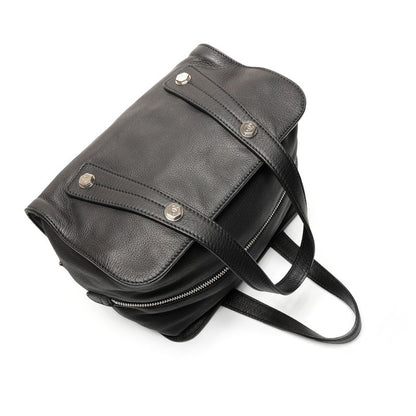Chanel Handbag Leather Black