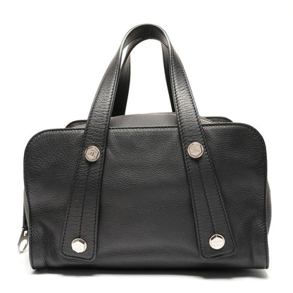 Chanel Handbag Leather Black