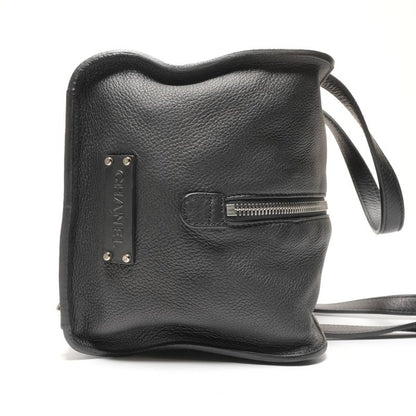 Chanel Handbag Leather Black