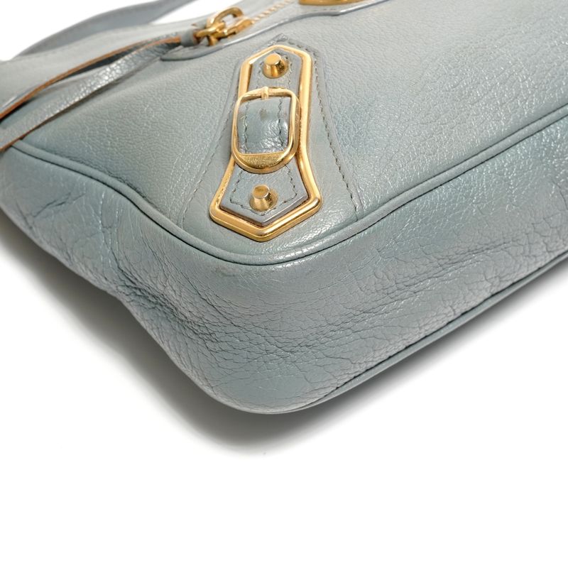 Balenciaga Shoulder Bag Giant Hip Blue Gray