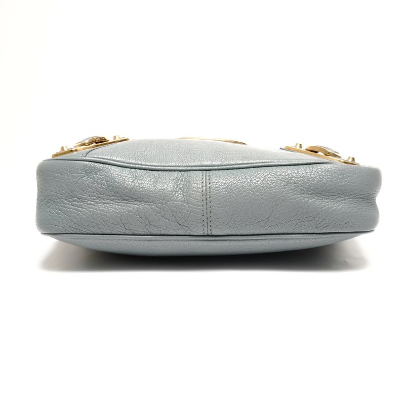 Balenciaga Shoulder Bag Giant Hip Blue Gray