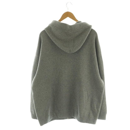 Celine Oversized Zip Hoodie Knit Zip Up Cashmere Wool Jacket