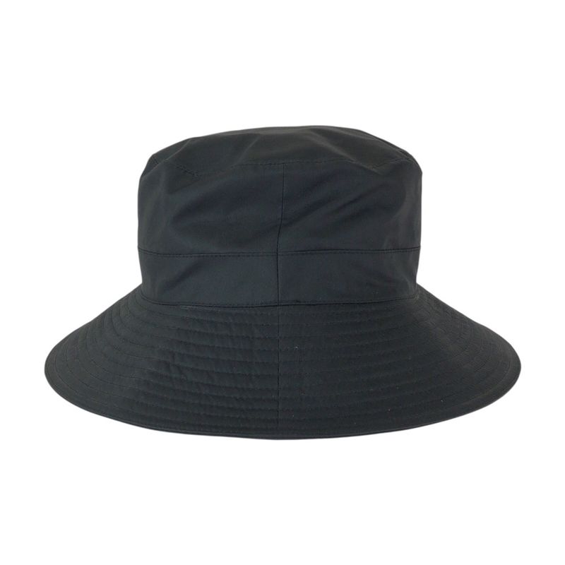 Hermes Black Silk Bucket Hat Noir