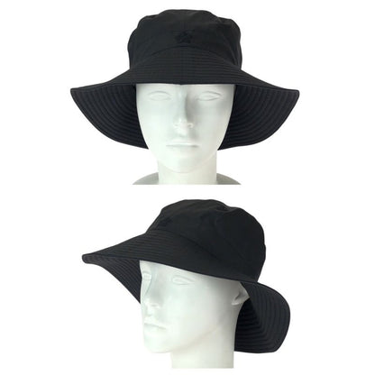 Hermes Black Silk Bucket Hat Noir
