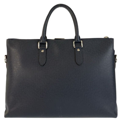 Louis Vuitton Taiga Anton Ocean Navy Silver Business Bag