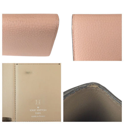 Louis Vuitton Portefeuille Capucines Compact Pink Silver Leather