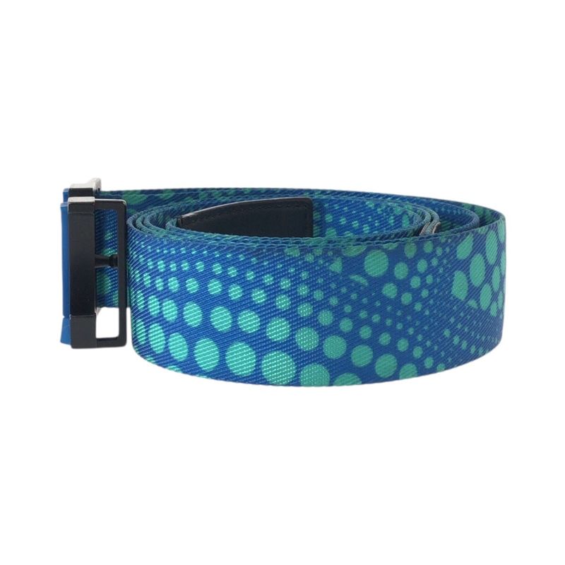 Louis Vuitton Ceinture LV Webbing Yayoi Kusama Blue Black Textile