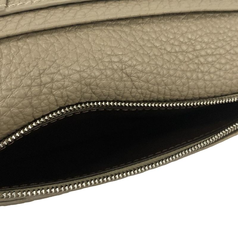 Fendi Wallet Selleria Gray Leather