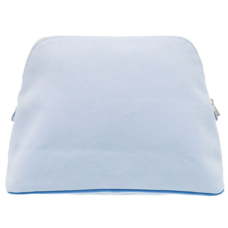 Hermes Bolide Pouch 30 GM Cotton Light Blue
