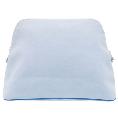 Hermes Bolide Pouch 30 GM Cotton Light Blue