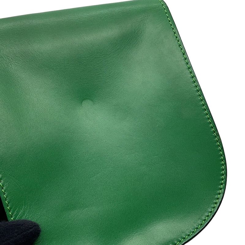 Celine Chain Shoulder Bag Star Ball Leather