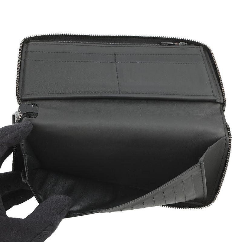 Louis Vuitton Wallet Monogram Taurillon Leather Zippy Vertical Noir Black