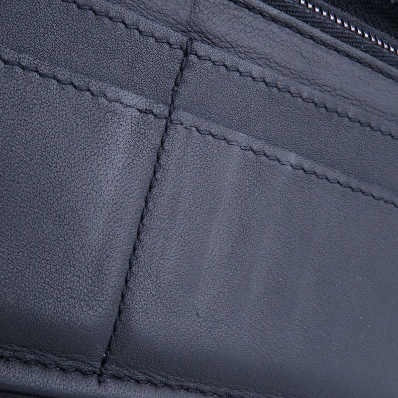 Louis Vuitton Wallet Monogram Taurillon Leather Zippy Vertical Noir Black