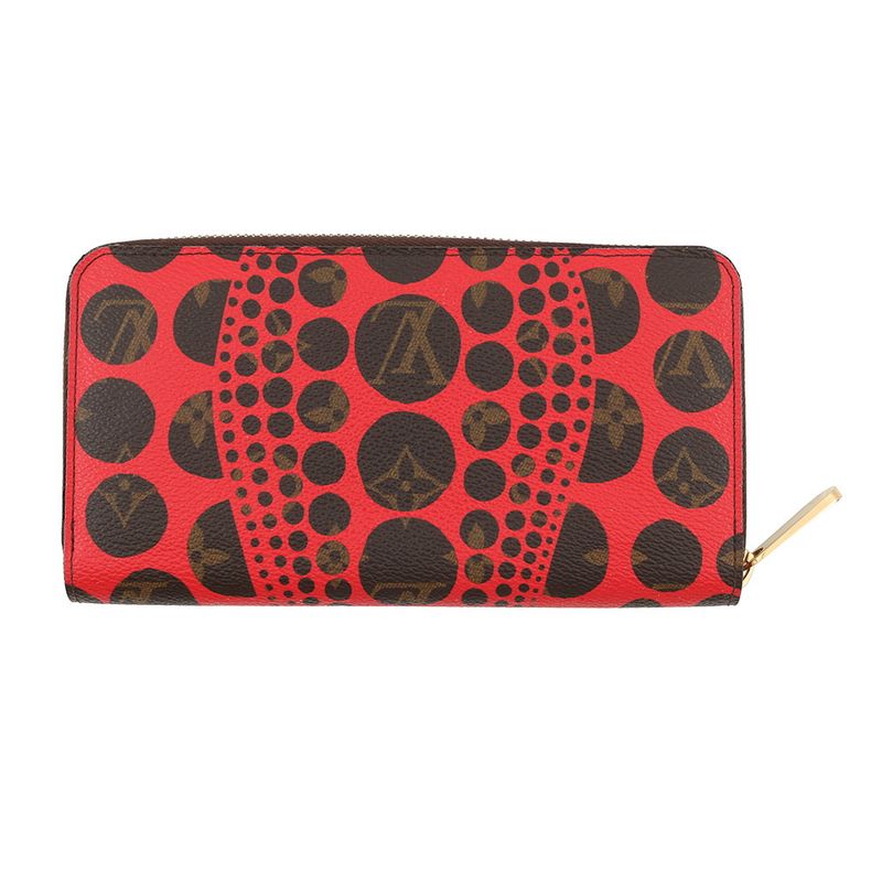 Louis Vuitton Wallet Monogram Pumpkin Dot LV YK Zippy