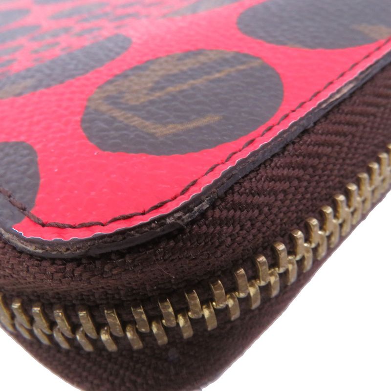 Louis Vuitton Wallet Monogram Pumpkin Dot LV YK Zippy