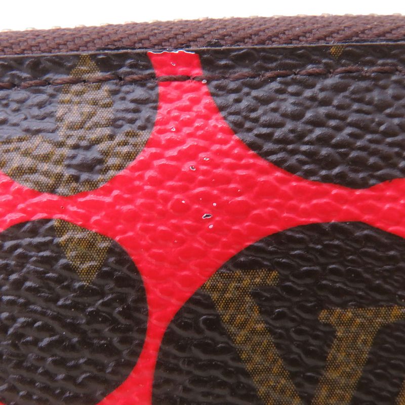 Louis Vuitton Wallet Monogram Pumpkin Dot LV YK Zippy