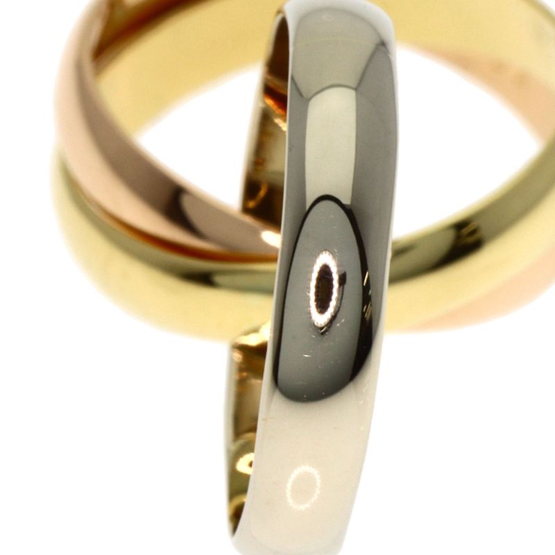 Cartier Trinity 48 Ring 18K Yellow Gold 18K Pink White