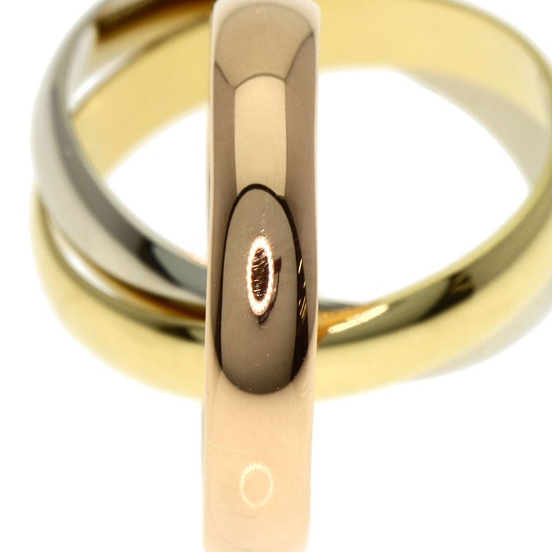 Cartier Trinity 48 Ring 18K Yellow Gold 18K Pink White