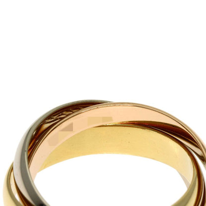 Cartier Trinity 48 Ring 18K Yellow Gold 18K Pink White