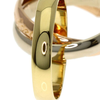 Cartier Trinity 49 Ring 18K Yellow Gold 18K Pink White