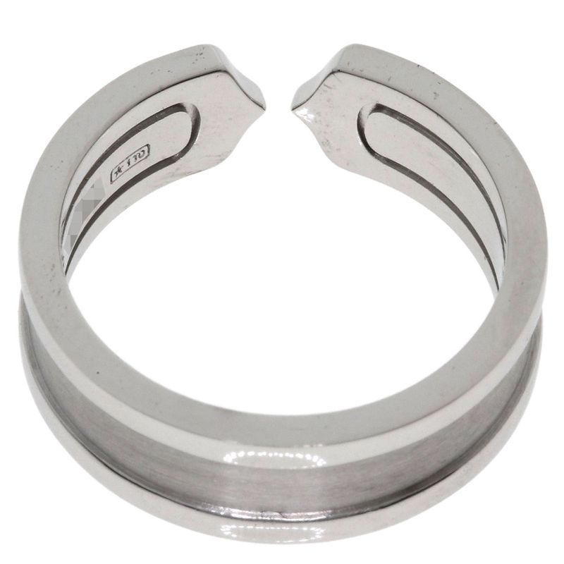 Cartier Diamond SM 54 Ring 18K White Gold